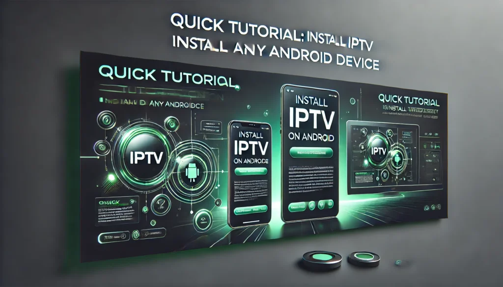 Install IPTV on Android